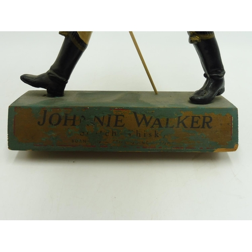 470 - An old Johnnie Walker composition advertising figure, 15.5