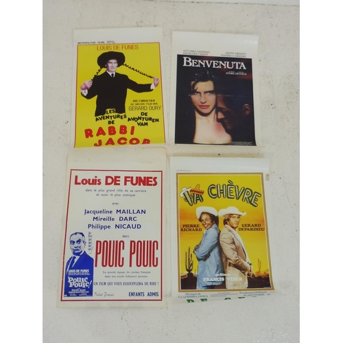 326 - Selection of 4 Belgium Film Posters including Benvenuta, La Chevre and More