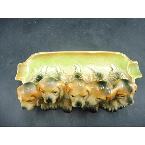 475 - Beswick 5 Dog Ashtray in Production fron 1940 to 1967 (6