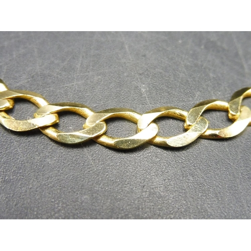 511 - Gold 375 Curb Link Chain (20