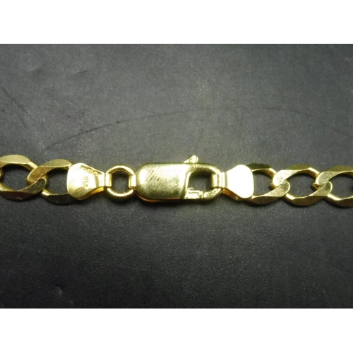 511 - Gold 375 Curb Link Chain (20