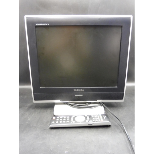 598 - Toshiba LCD Colour TV Complete with Remote Control