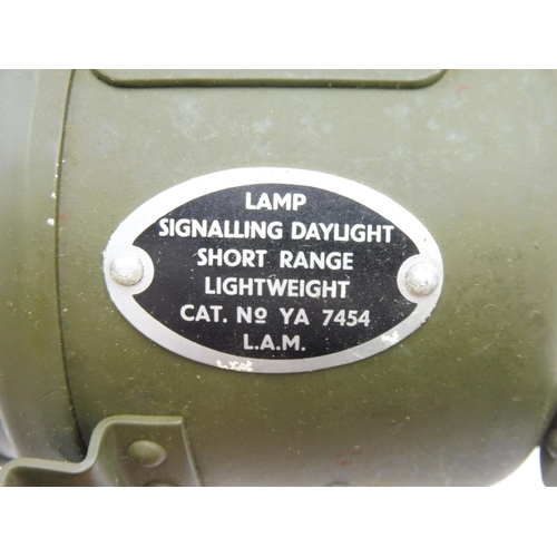 29 - WWII British Army Daylight Signalling Lamp