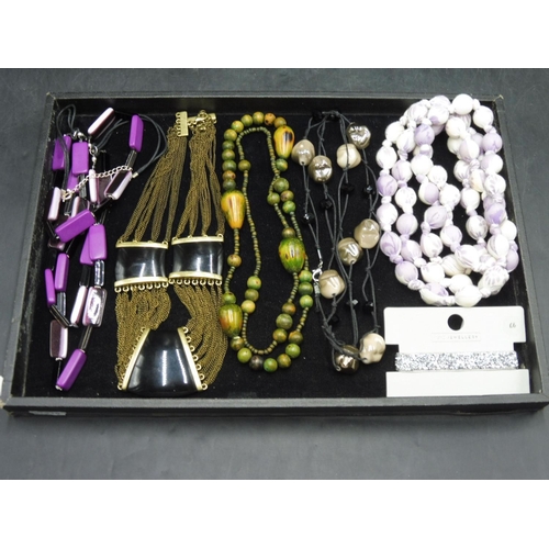 65 - Mixed Selection of Jewellery including Necklaces and More