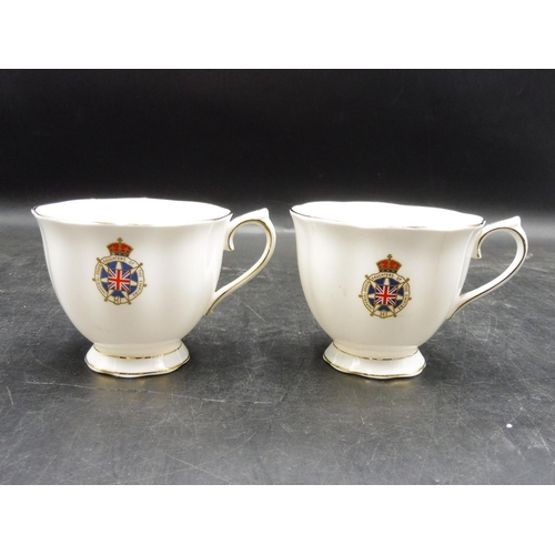 86 - Two Royal Albert Imperial Order Daughters of The Empire Fine Bone China Cups