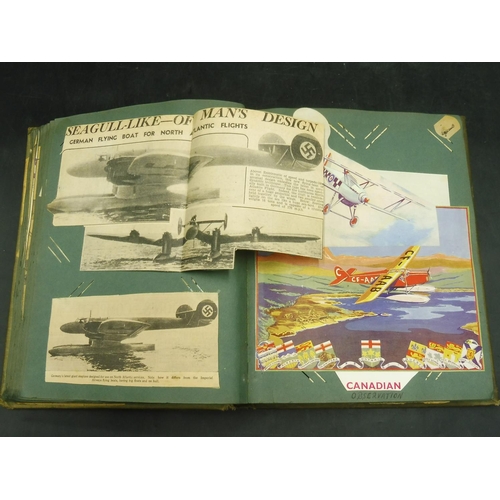 112 - 1937 Aircraft & Flying Related Scrap Book