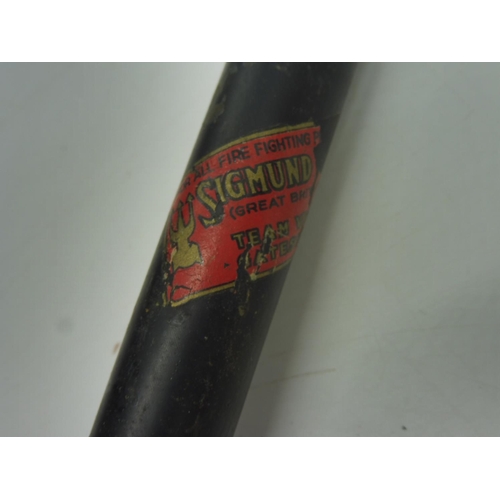 115 - Vintage Stirrup Pump by Sigmund Pump Gateshead