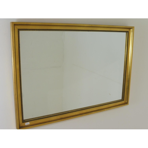 118 - Large Gilt Framed Wall Hanging Mirror 33