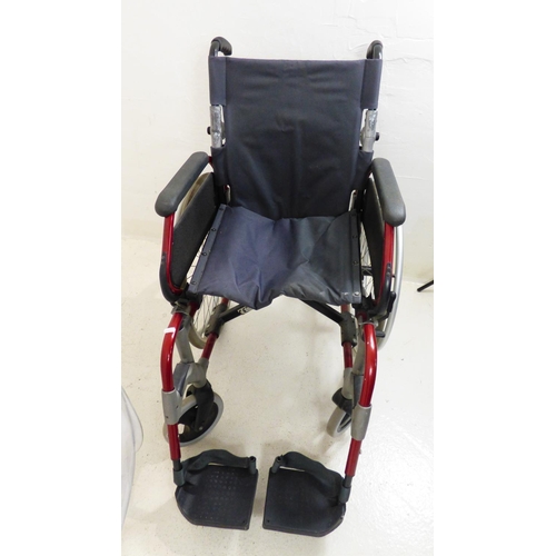 647 - Sunrise Medical Wheelchair with Foot Rest's