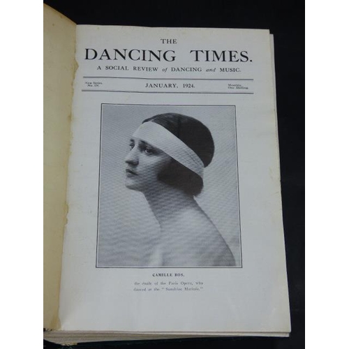 720 - Bound Copy of The 1924 Issues of The Dancing Times