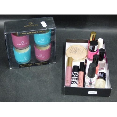 722 - Selection of Cosmetics and Candle Set