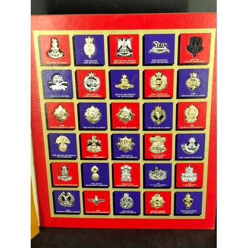 132 - Collection of The Great British Regiments Badges (complete)