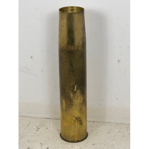 137 - Very Heavy Brass Russian Military Shell (approx 33