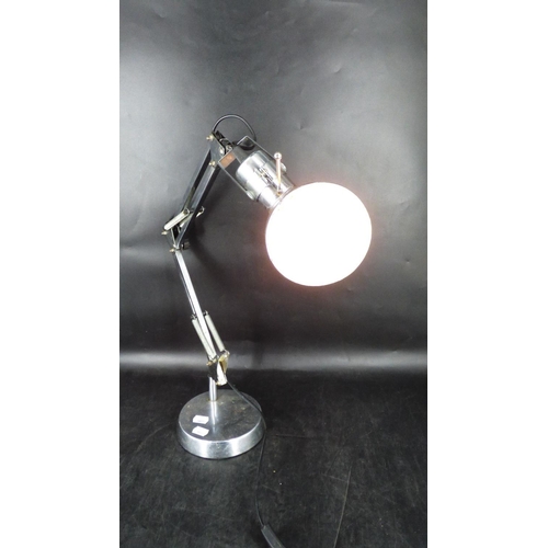 35 - A Anglepoise Chromed Lamp