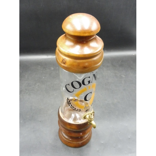 127 - Tall Vintage Cognac Dispenser 15