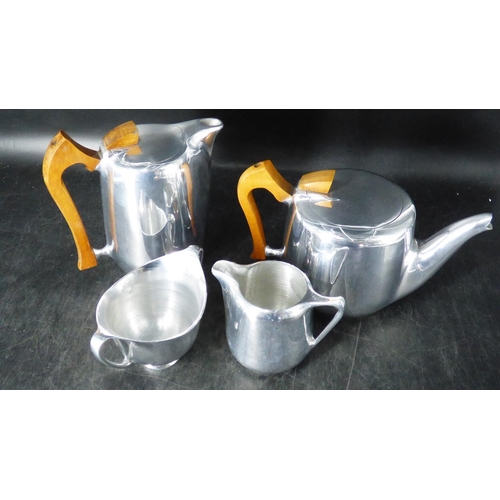 81 - Picquot Ware 1950s / 60s Tea Set