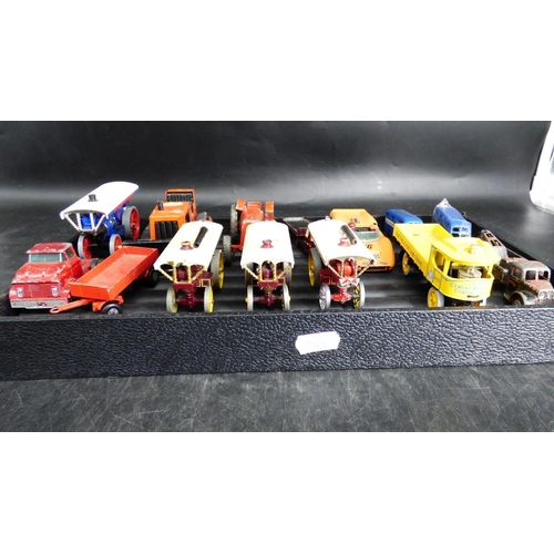 170 - Selection of Vintage Playworn Vehicles incl Lesney and Tonks