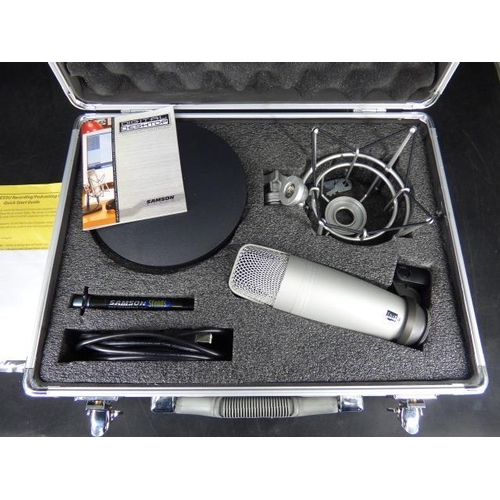 241 - Samson Audio - C01U Recording Podcasting Pack (USB Connected)