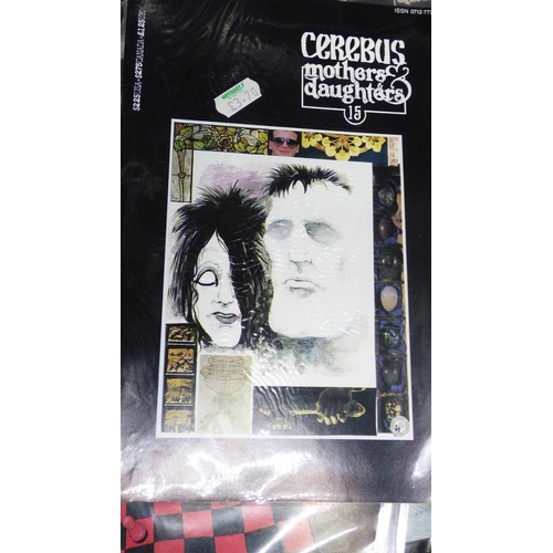 243 - Collection of Cerebus Mothers & Daughters Comics No 1-50 all in plastic sleeves