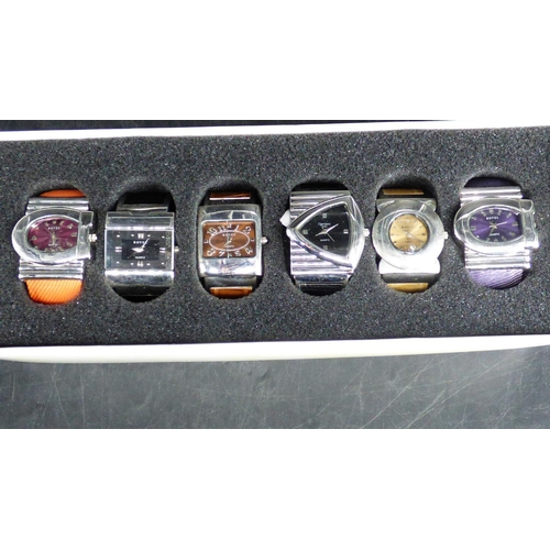 223 - Six Rovel Watches in box