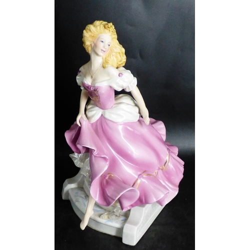 255 - Cinderella Figure By Franklin Mint (10.5