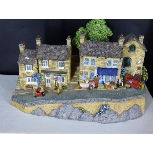 257 - Selection of 6 Last of the Summer Wine Danbury Mint Cottage Scenes By Jane Hart including two in Ori... 