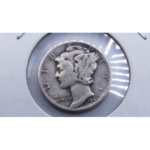 266 - Mercury Head 1941 Silver Dime