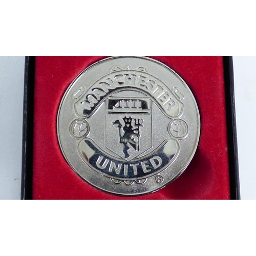 291 - Manchester United VS Liverpool Season 2006-07 Medallion in Box