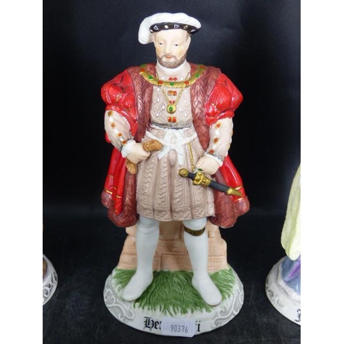 392 - Henry VIII & 6 Wives Approx 9 inches High