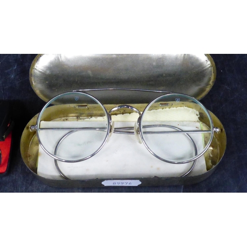 408 - Two Pairs of Vintage Spectacles In Cases