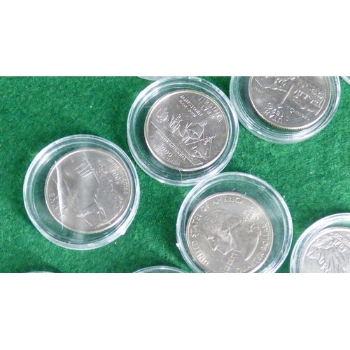 414 - Collection of USA State Quarters