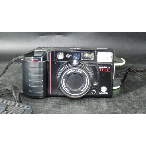 432 - Minolta AFT 35mm Autofocus Camera with Case