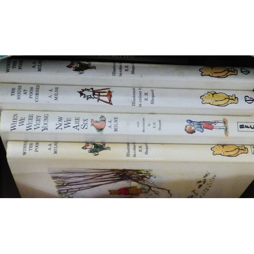 617 - Collection of Winnie the Pooh Books and Collection of Beatrix Potter Books