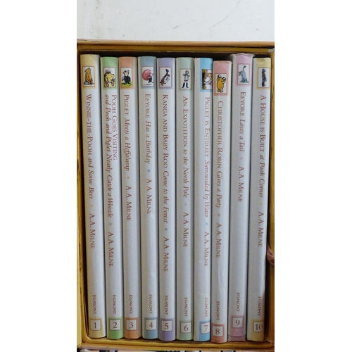 617 - Collection of Winnie the Pooh Books and Collection of Beatrix Potter Books