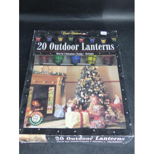 630 - Vintage Outdoor Lanterns in Original Box