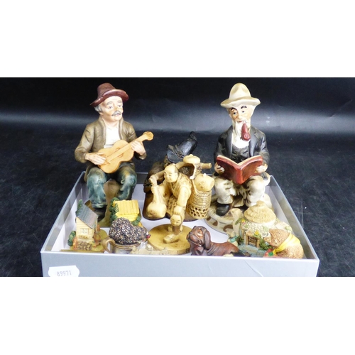 655 - Selection of Figures and Decorative Ornaments including Witch Ones (David C Lyons)