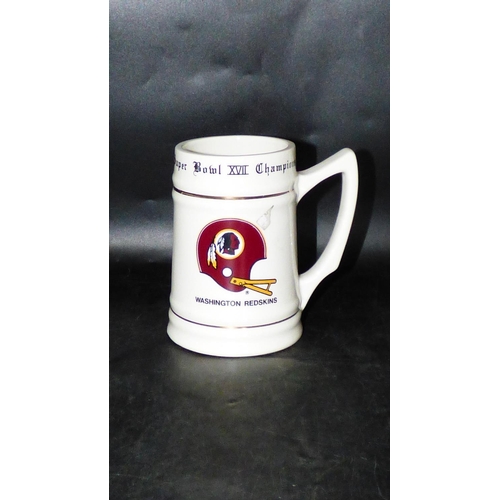 658 - Washington Redskins Super Bowl XVII Champions Tankard