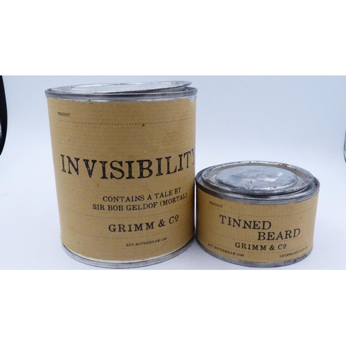 659 - Grimm & Co Novelty Tins Entitled 