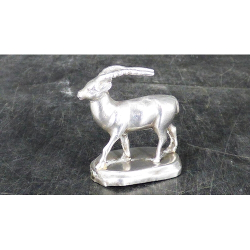 479 - Antique Silver Gazelle (Not Marked But Test's as Silver)