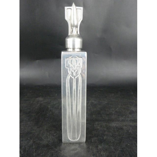 Charles Rennie Mackintosh Pewter Perfume Bottle with Screwtop Lid