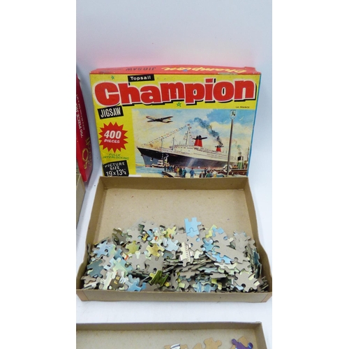 71 - Selection of 4 Topsail Champion Jigsaws