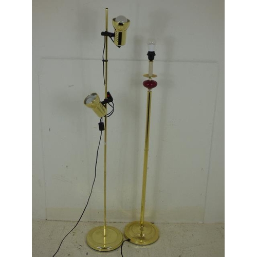 391 - Two Standard Lamps