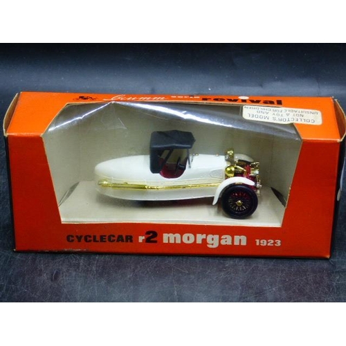 31 - Three Boxed Brumm Reival Models including Morgan, Bedelia and Darmont