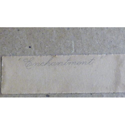 133 - Framed and Glazed Vintage scene Entitled 