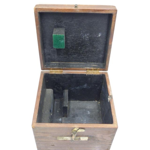 108 - Wooden Storage box for RAF Aircraft reflector gun sight