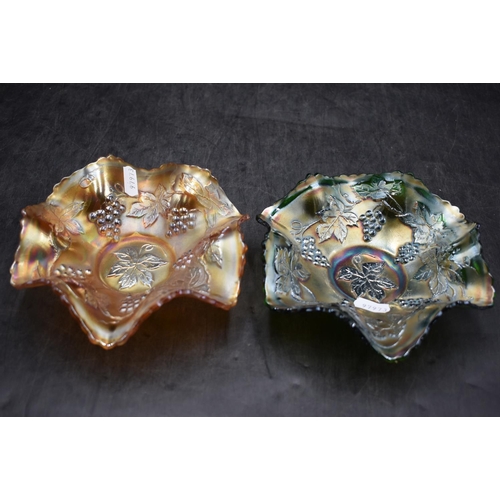 63 - Two Carnival Glass Bowls