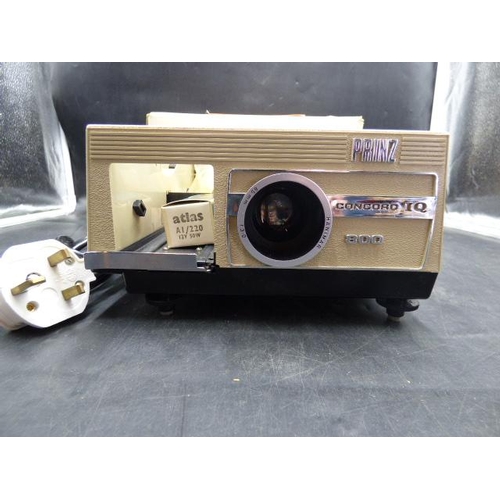 117 - Prinz Concord 800 35mm Colour Slide Projector in Original Box