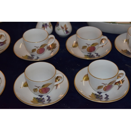 143 - Eighty Two Piece Royal Worcester Fine Porcelain 