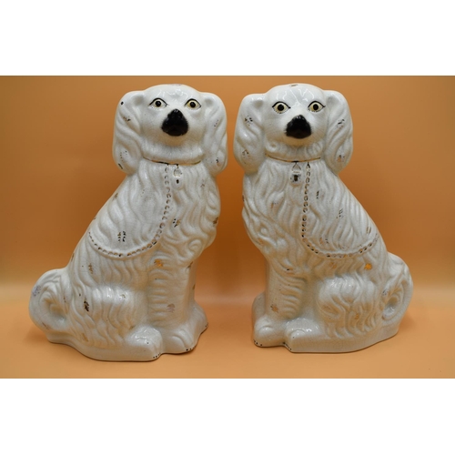 150 - Pair of Staffordshire Fire Dogs (15