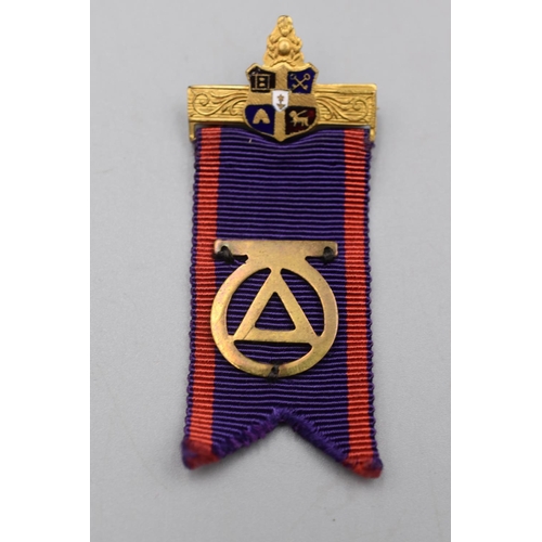 45 - Two Independent order of Oddfellows (Manchester Unity) Jewels